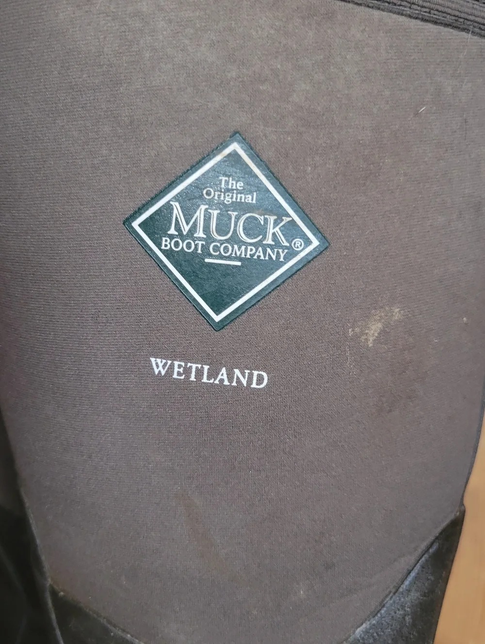 Muck Boot Company Wetland Tall Brown/ Rubber Boots Womens Size 7 - Picture 2 of 10